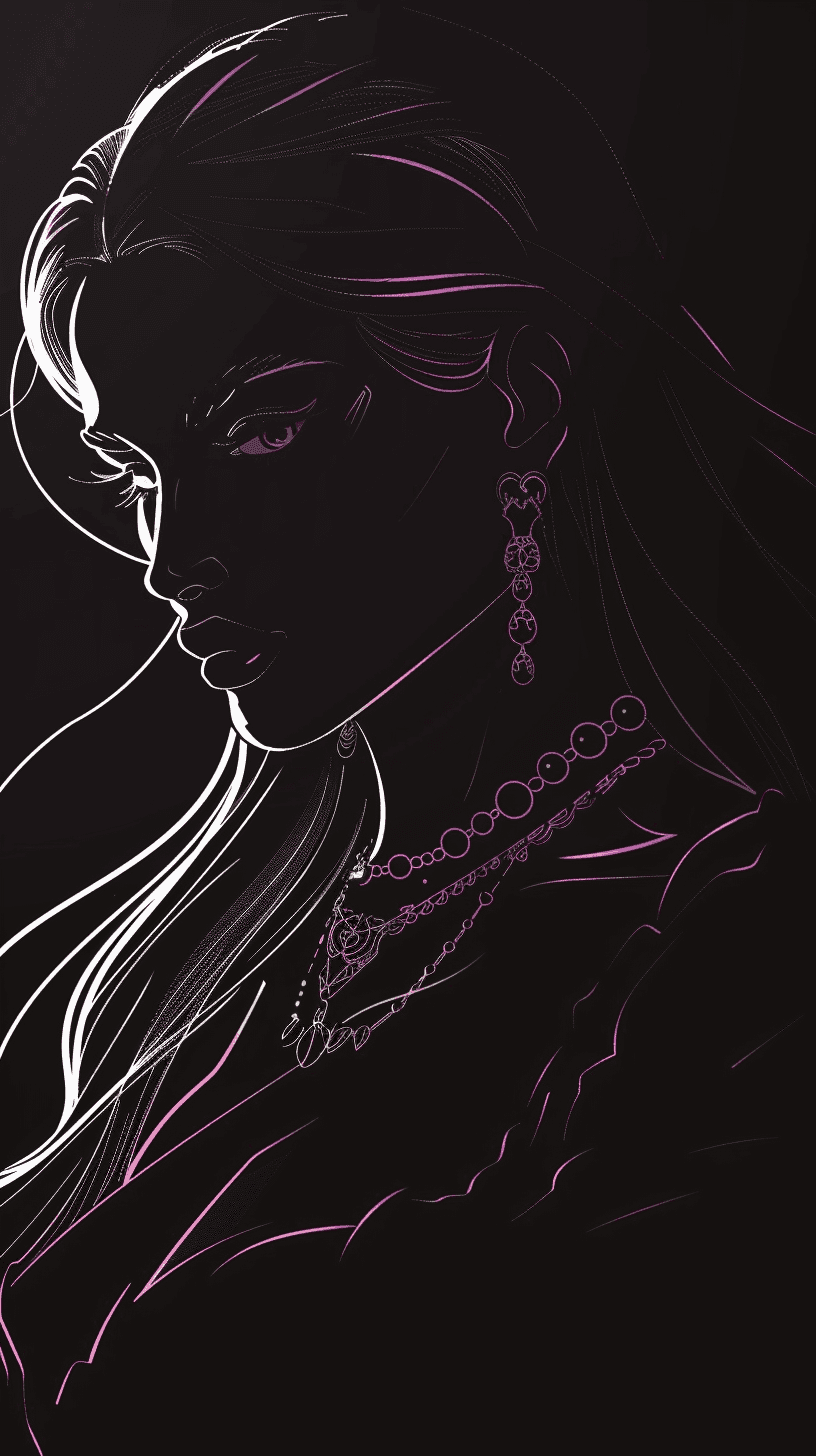 Baddie Wallpaper 21 - Aesthetic Bad Girl Y2K Glam HD Phone Background for iPhone & Android