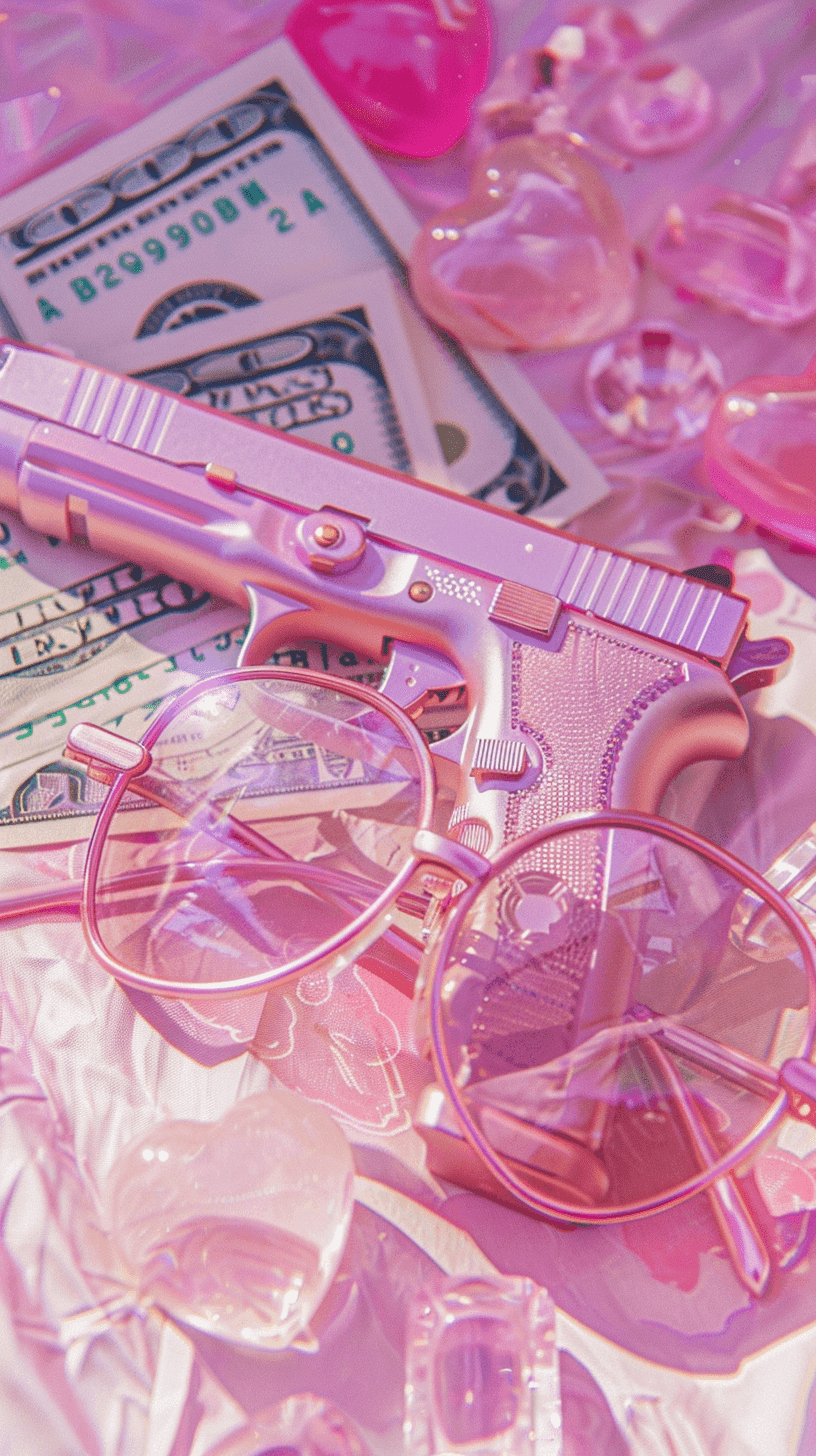 Baddie Wallpaper 26 - Aesthetic Bad Girl Y2K Glam HD Phone Background for iPhone & Android