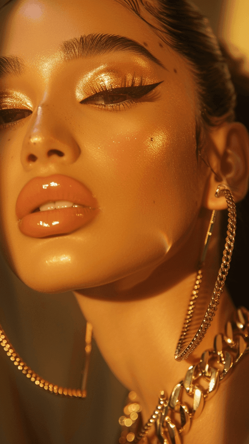 Baddie Wallpaper 9 - Aesthetic Bad Girl Y2K Glam HD Phone Background for iPhone & Android