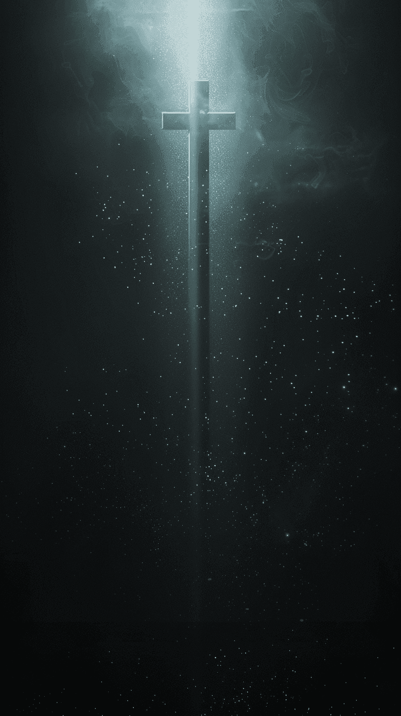 Christian Wallpaper 23 - Bible Verse Cross Faith HD Phone Background