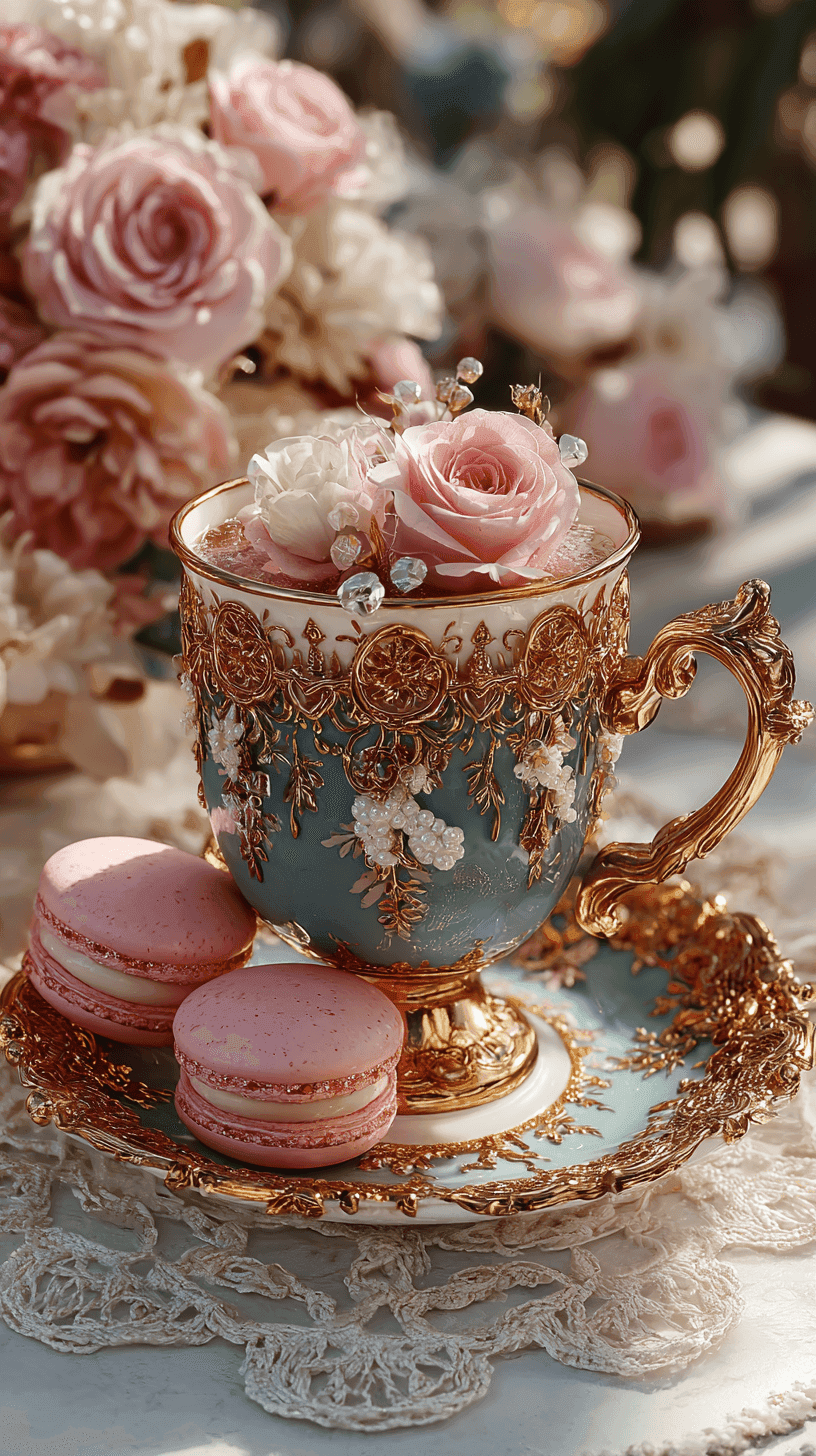 Coquette Wallpaper 21 - Pink Bows Ribbons Vintage Pinterest Aesthetic Phone Background HD