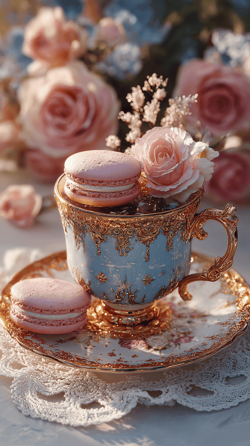 Coquette Wallpaper 23 - Pink Bows Ribbons Vintage Pinterest Aesthetic Phone Background HD