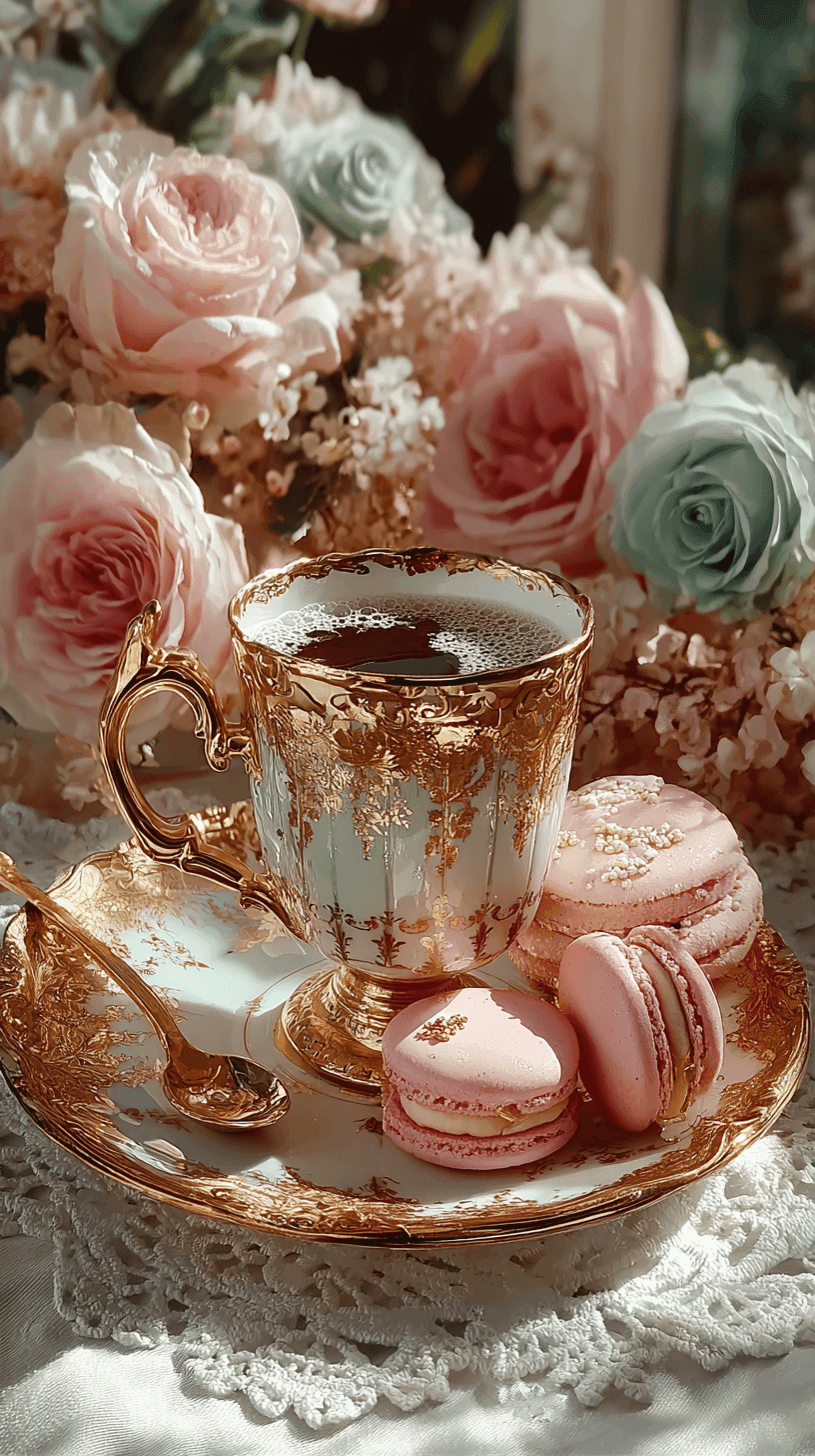 Coquette Wallpaper 24 - Pink Bows Ribbons Vintage Pinterest Aesthetic Phone Background HD
