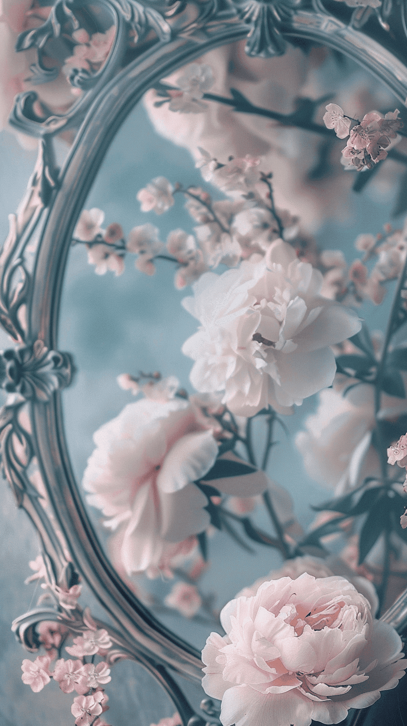 Coquette Wallpaper 8 - Pink Bows Ribbons Vintage Pinterest Aesthetic Phone Background HD