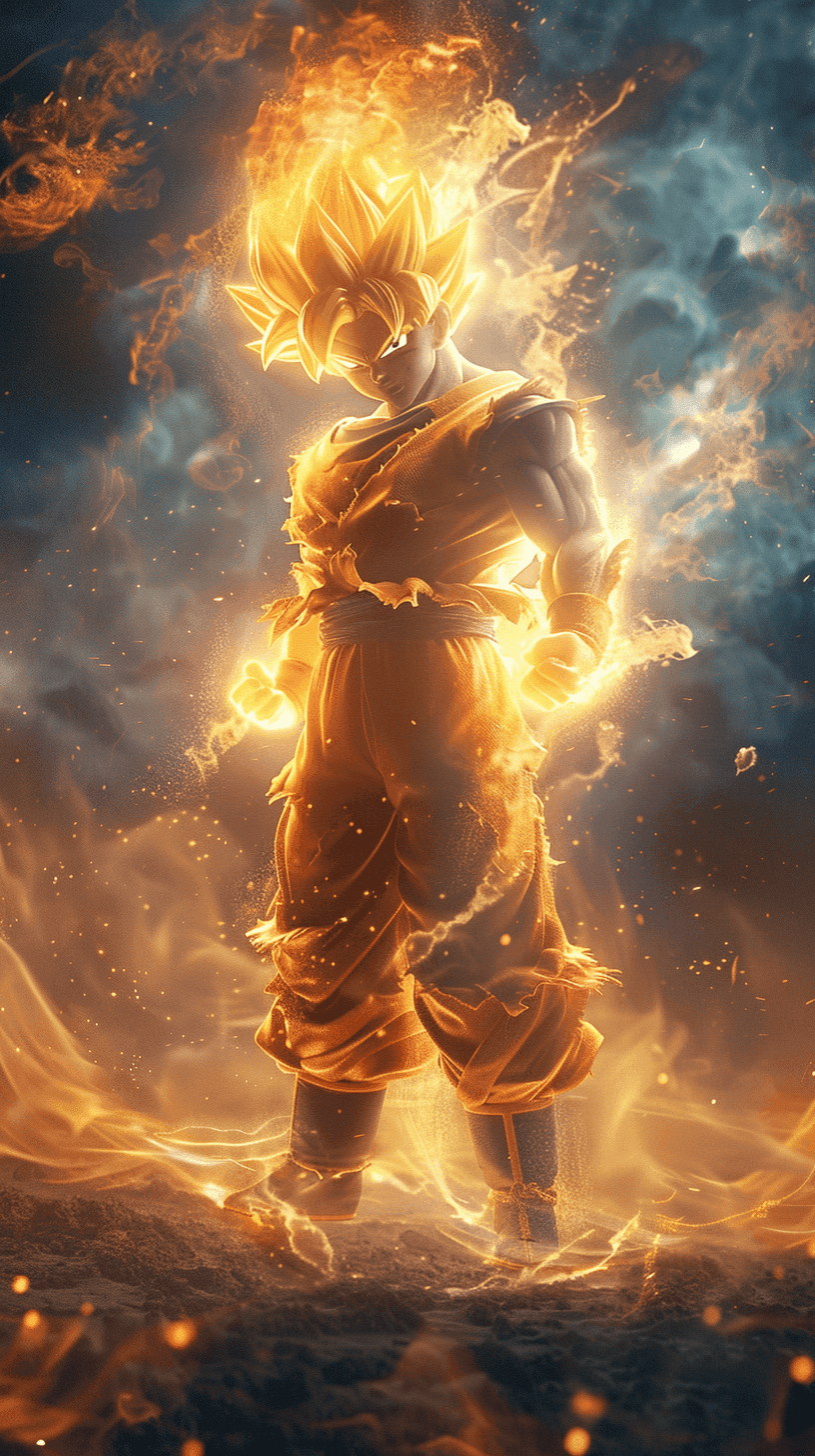Goku Wallpaper 13 - Dragon Ball Super Saiyan HD Phone Background
