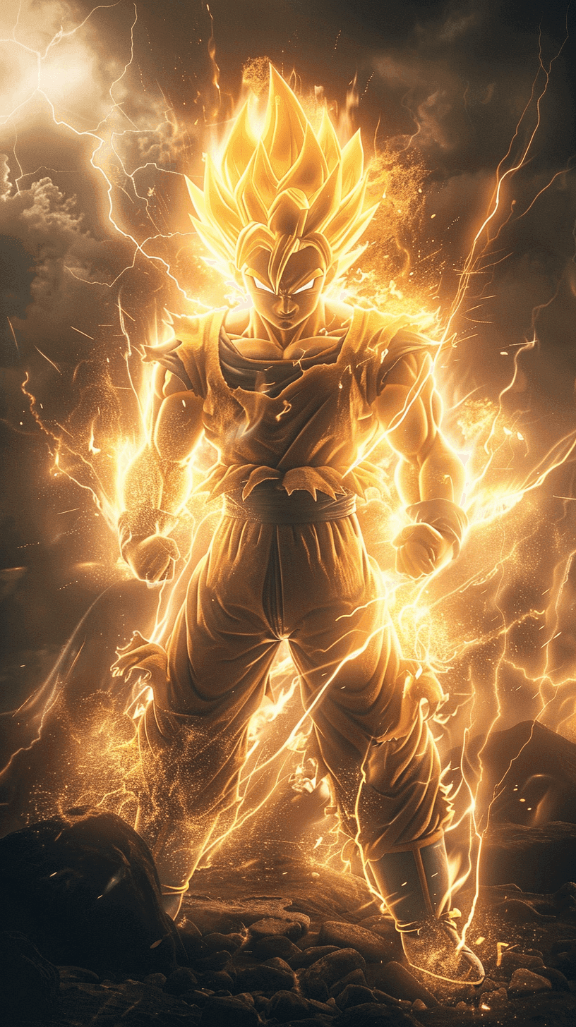 Goku Wallpaper 14 - Dragon Ball Super Saiyan HD Phone Background