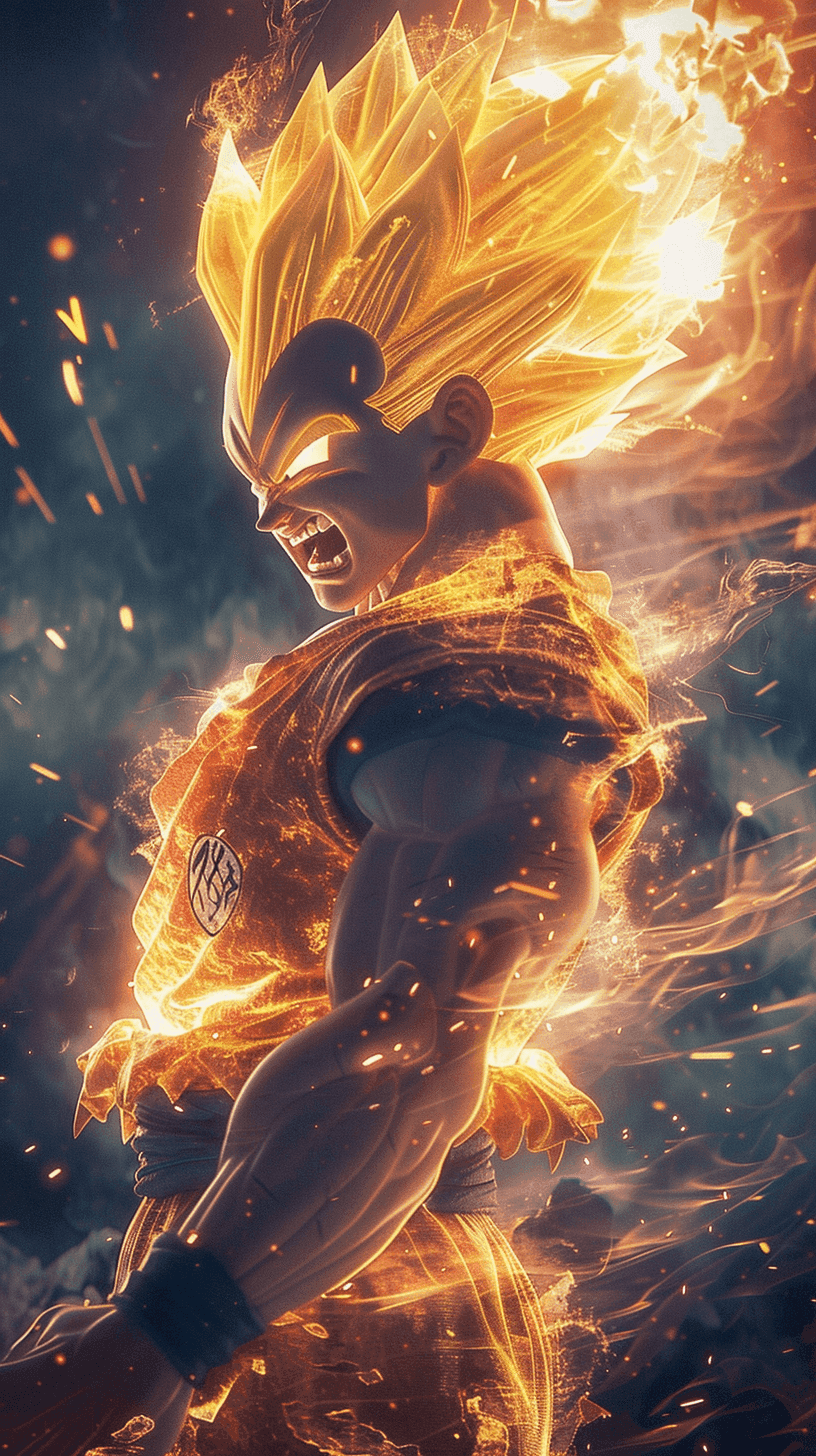 Goku Wallpaper 15 - Dragon Ball Super Saiyan HD Phone Background