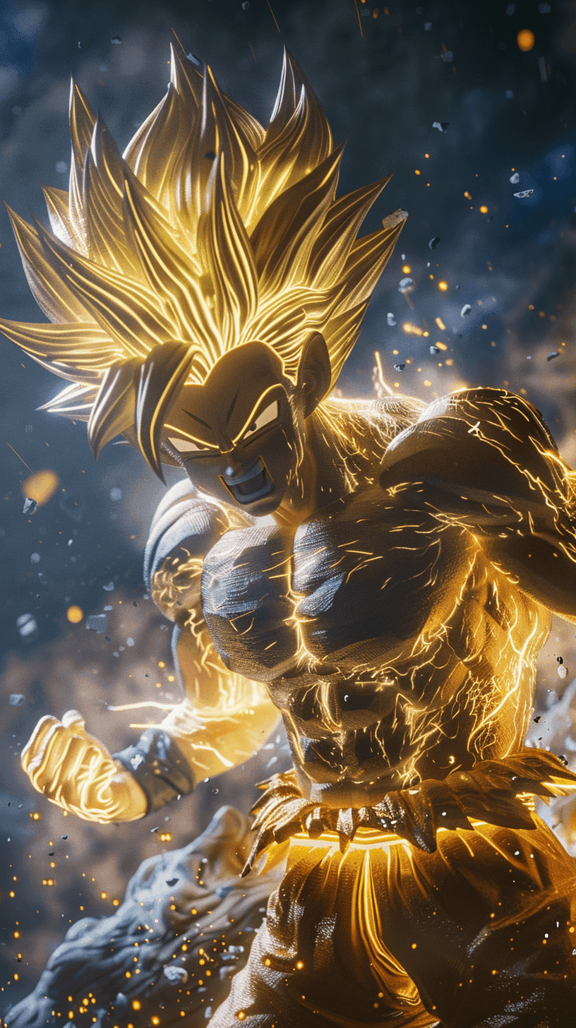 Goku Wallpaper 16 - Dragon Ball Super Saiyan HD Phone Background