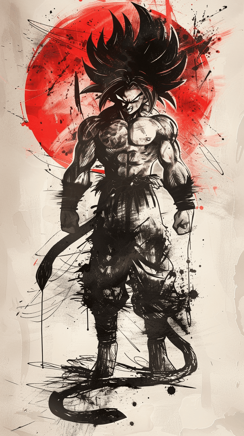 Goku Wallpaper 6 - Dragon Ball Super Saiyan HD Phone Background