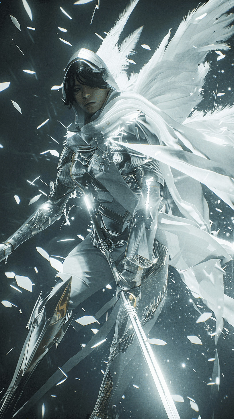 KPop Demon Hunters Wallpaper 11 - HUNTR/X and Saja Boys HD Phone Background
