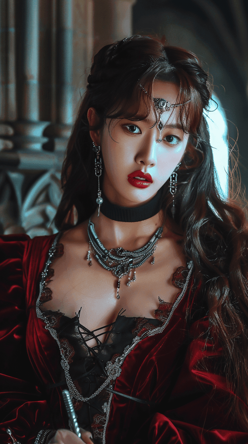 KPop Demon Hunters Wallpaper 22 - HUNTR/X and Saja Boys HD Phone Background