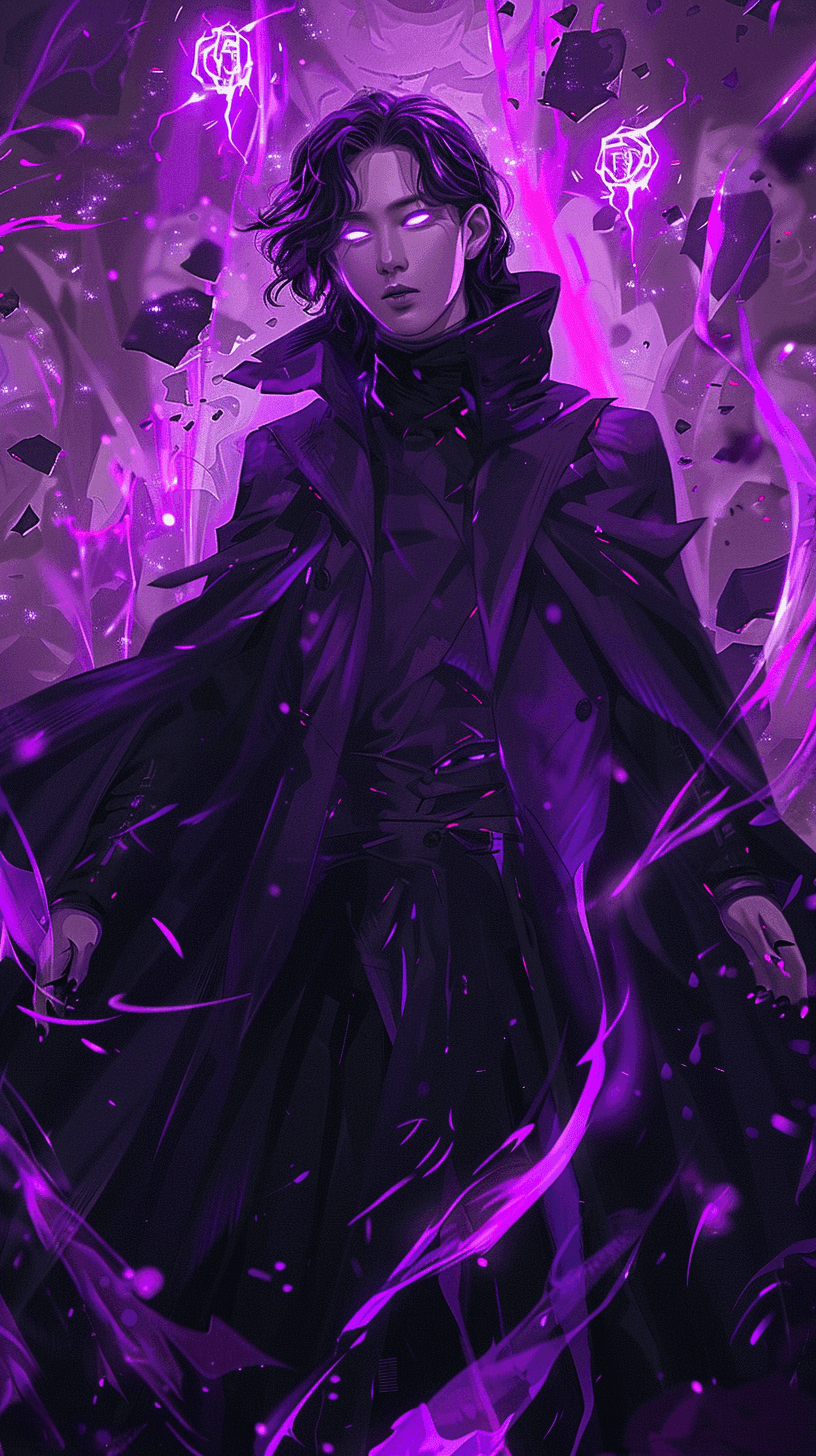 KPop Demon Hunters Wallpaper 25 - HUNTR/X and Saja Boys HD Phone Background