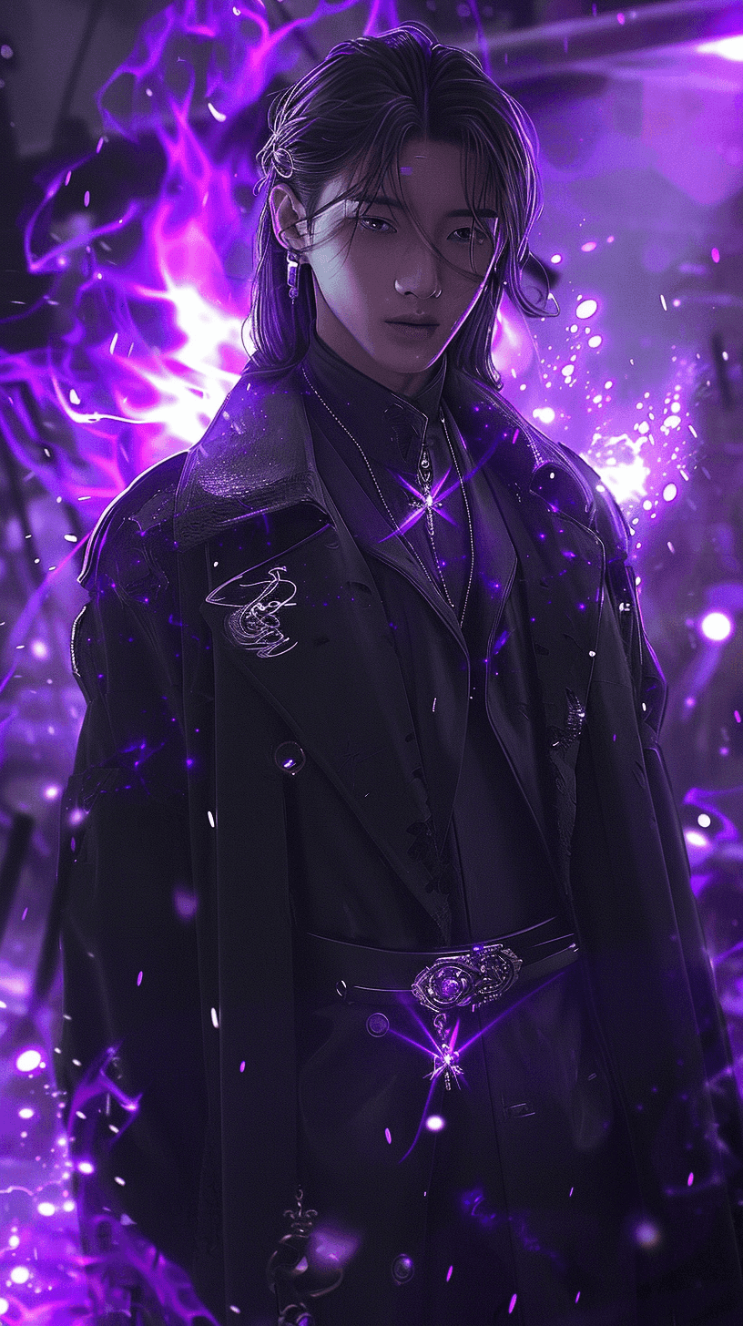 KPop Demon Hunters Wallpaper 28 - HUNTR/X and Saja Boys HD Phone Background