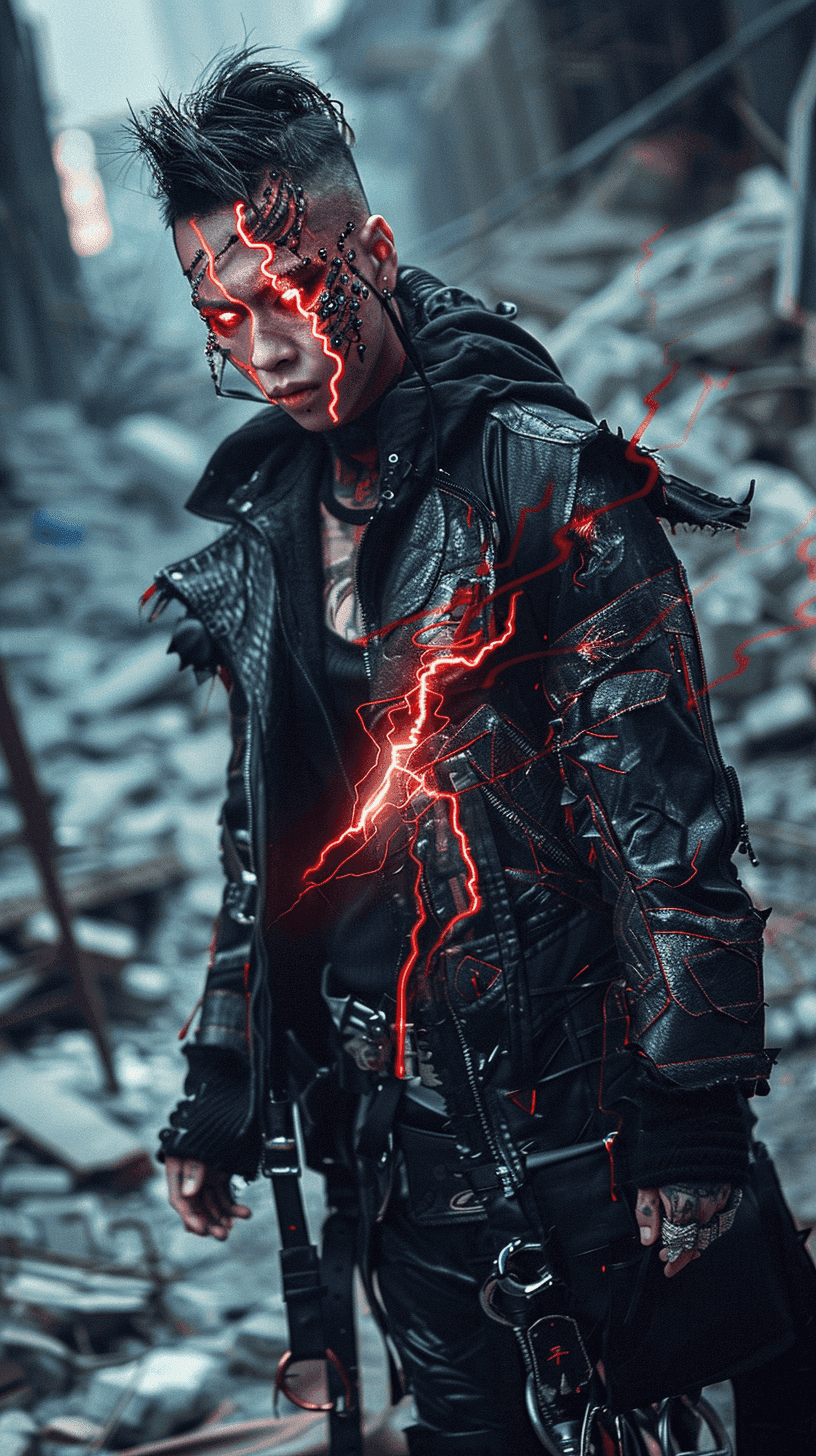 KPop Demon Hunters Wallpaper 5 - HUNTR/X and Saja Boys HD Phone Background