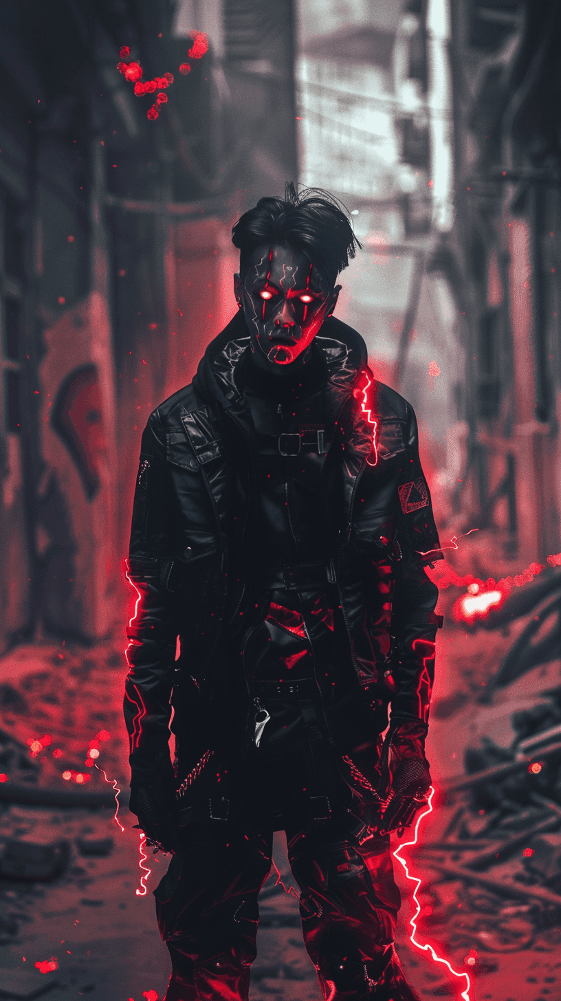 KPop Demon Hunters Wallpaper 6 - HUNTR/X and Saja Boys HD Phone Background