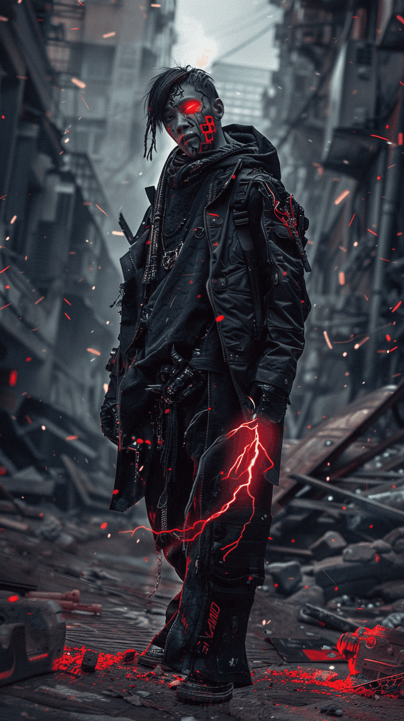 KPop Demon Hunters Wallpaper 8 - HUNTR/X and Saja Boys HD Phone Background