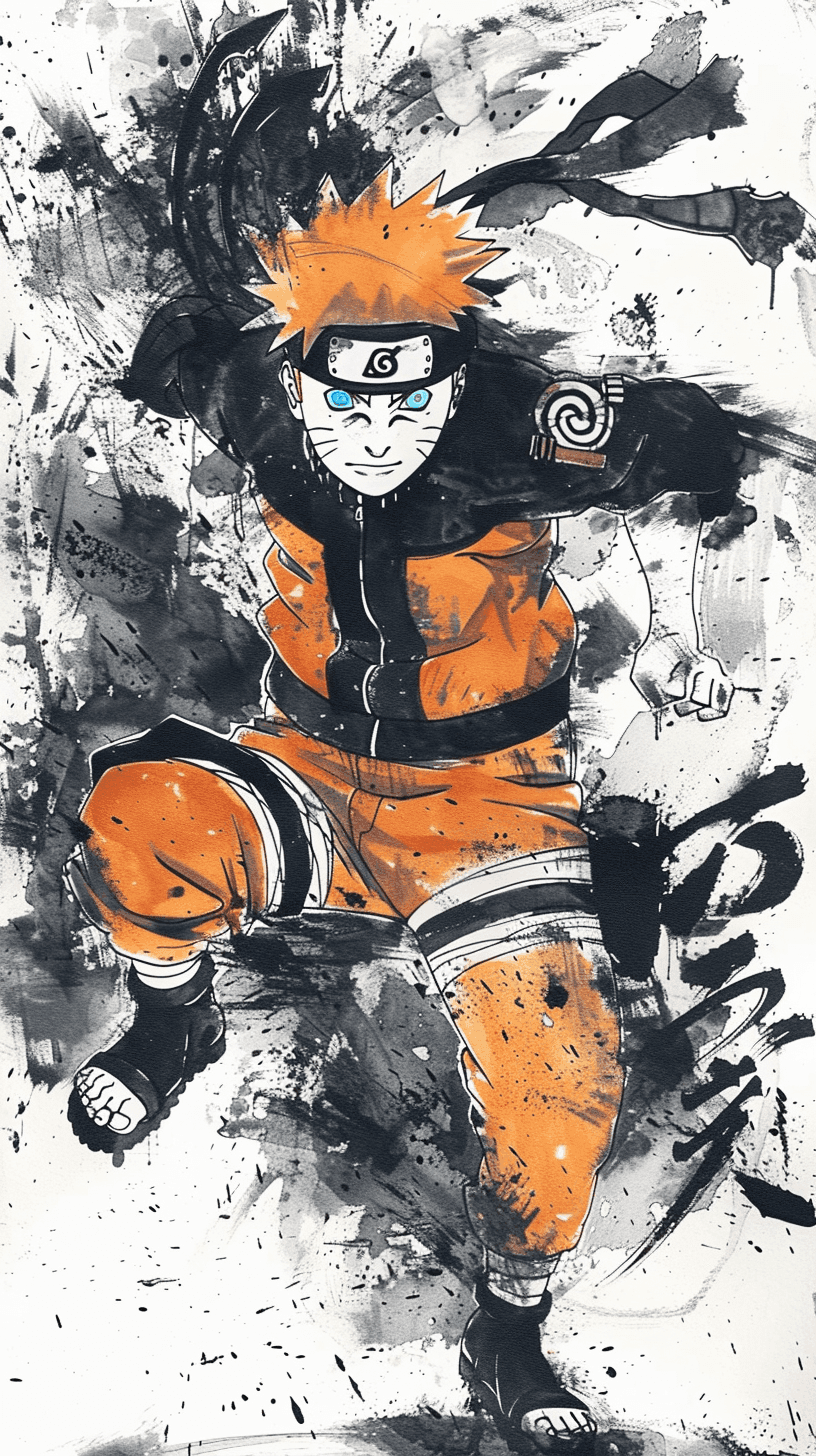 Naruto Wallpaper 32 - Naruto Uzumaki, Sasuke, Kakashi, and Konoha HD Phone Background