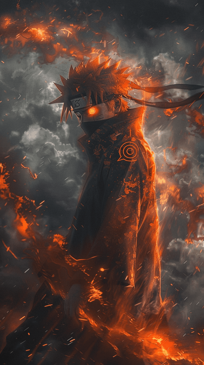 Naruto Wallpaper 7 - Naruto Uzumaki, Sasuke, Kakashi, and Konoha HD Phone Background