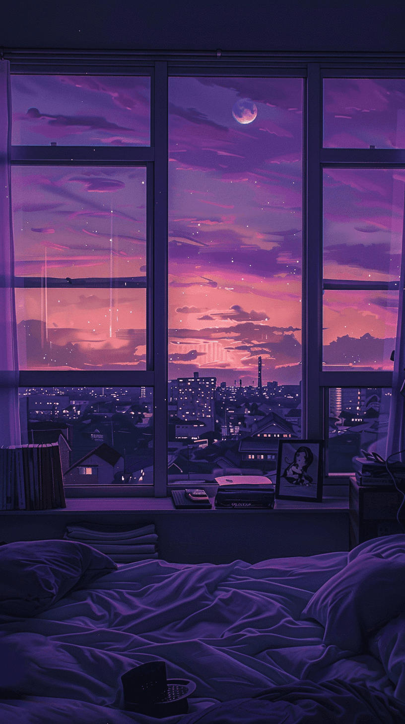 Purple Wallpaper 24 - Purple Aesthetic Phone Background HD