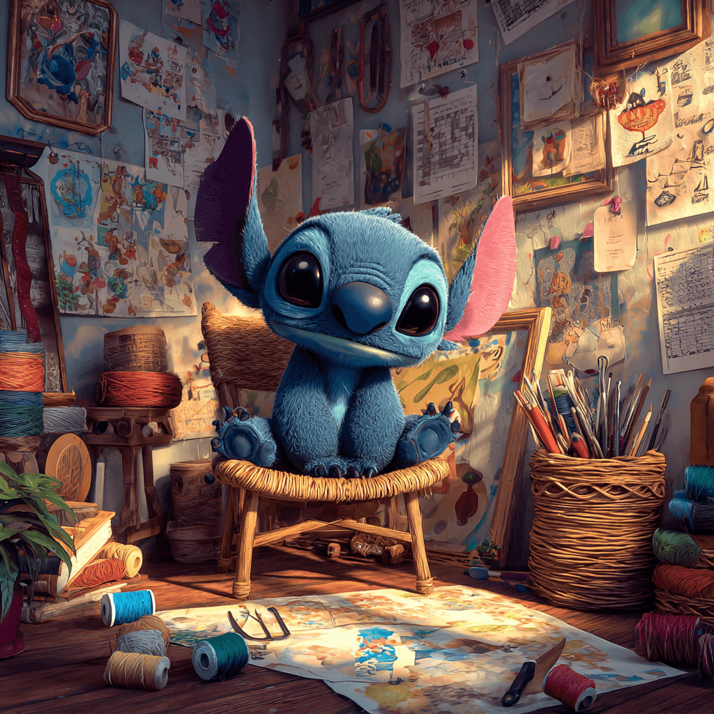 Stitch Wallpaper 1 - Cute Lilo & Stitch Phone Background HD