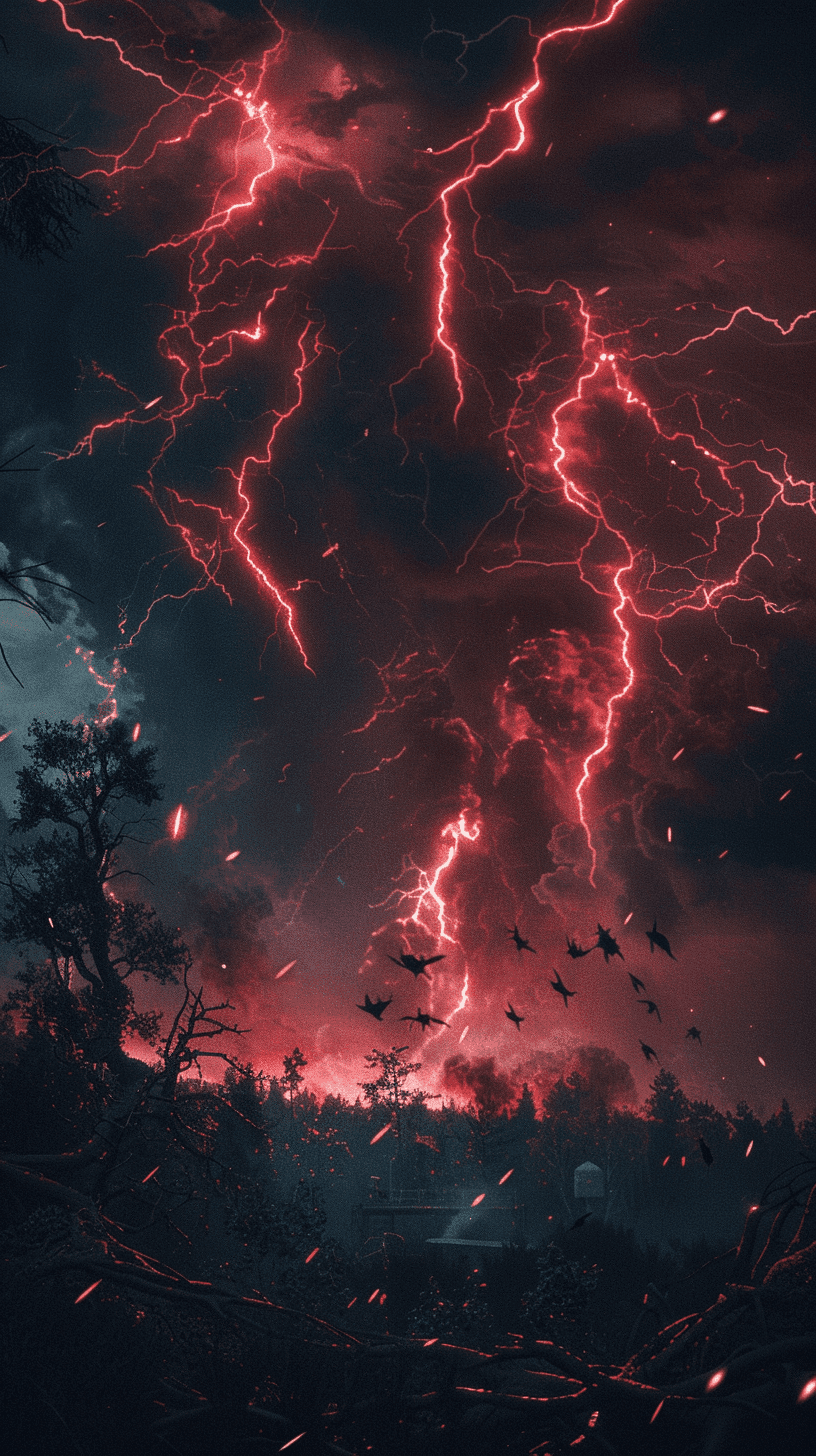 Stranger Things Wallpaper 26 - Hawkins, Eleven, Vecna, and the Upside Down HD Phone Background