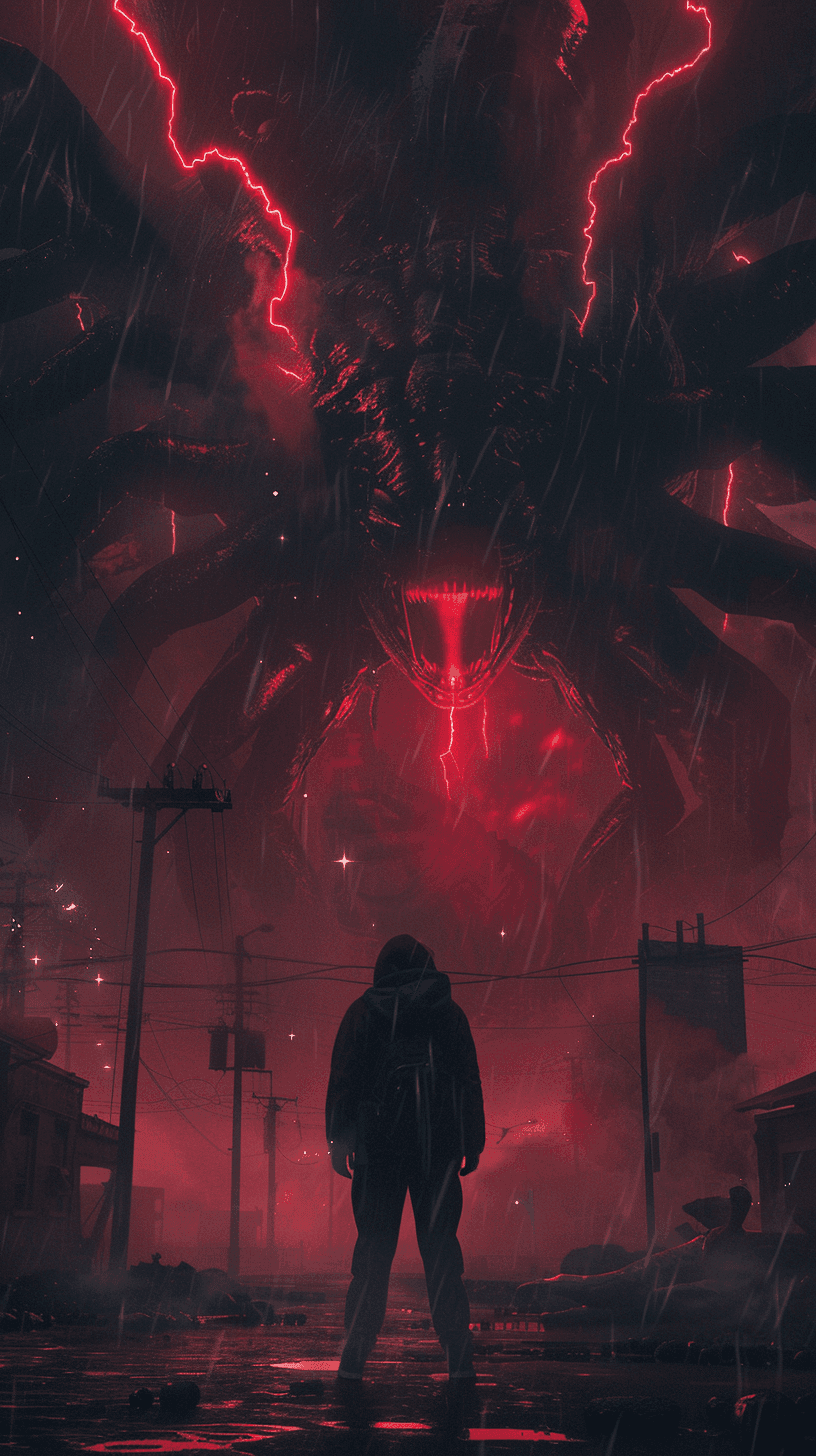 Stranger Things Wallpaper 28 - Hawkins, Eleven, Vecna, and the Upside Down HD Phone Background