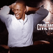 Anthony Mackie Meme 4 - Funny Reaction GIF