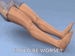 Knee Surgery Meme 2 - Funny Knee Replacement Recovery Reaction GIF