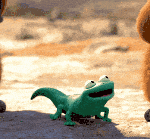 Lizard Meme 13 - Funny Lizard Reaction GIF