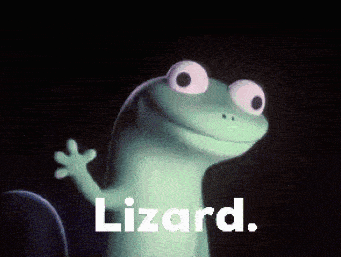 Lizard Meme 3 - Funny Lizard Reaction GIF