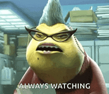 Mike Wazowski Meme 12 - Funny Monsters Inc GIF