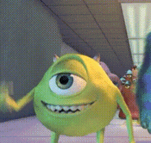 Mike Wazowski Meme 4 - Funny Monsters Inc GIF