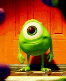 Mike Wazowski Meme 7 - Funny Monsters Inc GIF