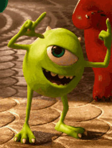 Mike Wazowski Meme 9 - Funny Monsters Inc GIF