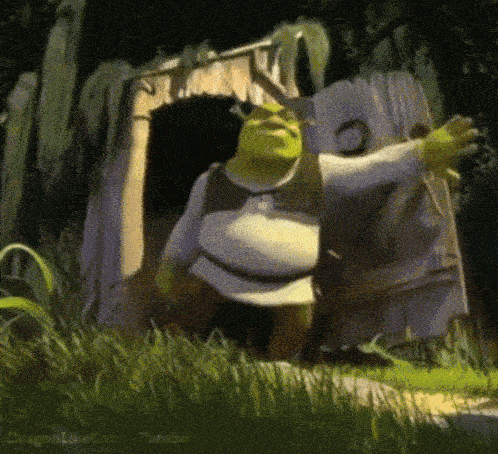 Shrek Meme 11 - Funny Shrek Reaction GIF