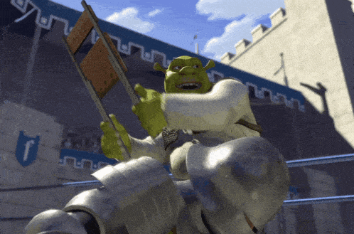 Shrek Meme 9 - Funny Shrek Reaction GIF