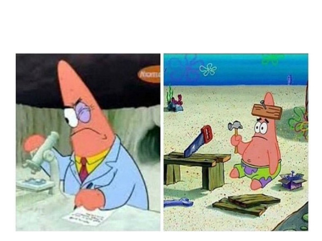 Smart Patrick vs Dumb Patrick