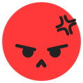 TikTok Angry emoji - shortcode [angry]