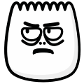 TikTok Disdain emoji - shortcode [disdain]