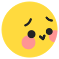 TikTok Flushed emoji - shortcode [flushed]