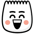 TikTok Joyful emoji - shortcode [joyful]